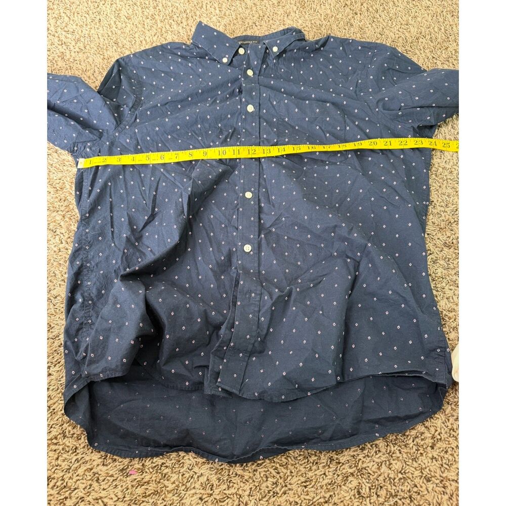 Banana Republic Untucked Fit Organic Cotton Button Up Shirt Mens Sz XL Lot of 2 - Picture 10 of 13